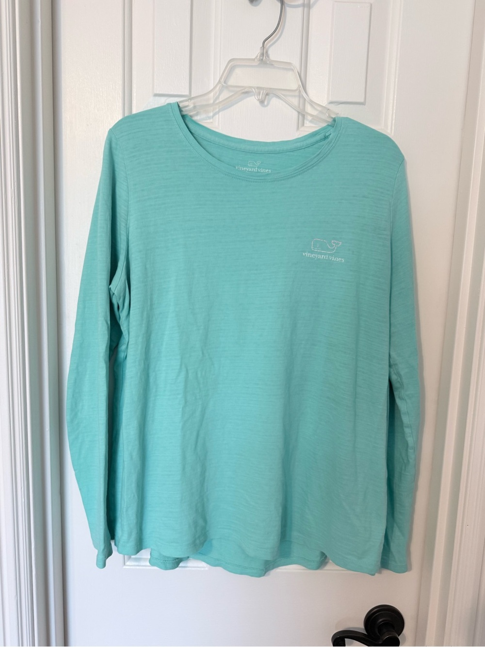 Vineyard Vines Crewneck Tee in Aqua